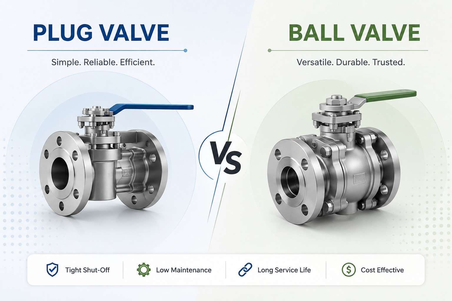 Plug Valve vs Ball Valve