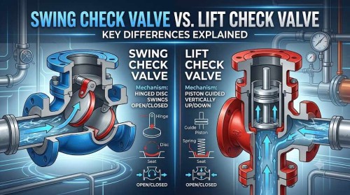 Swing vs. Lift Check Valves: Key Differences Explained