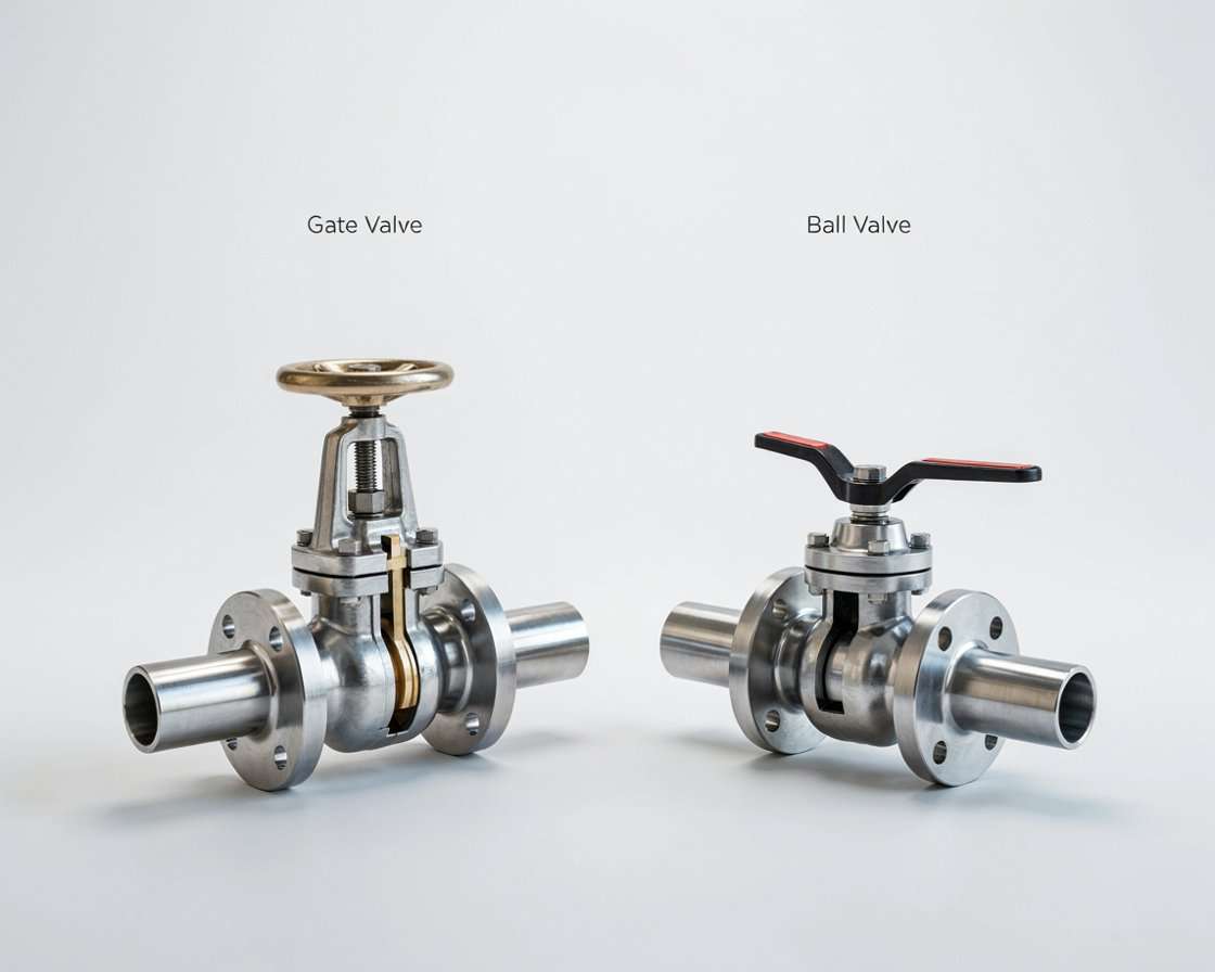Gate Valve vs Ball Valve