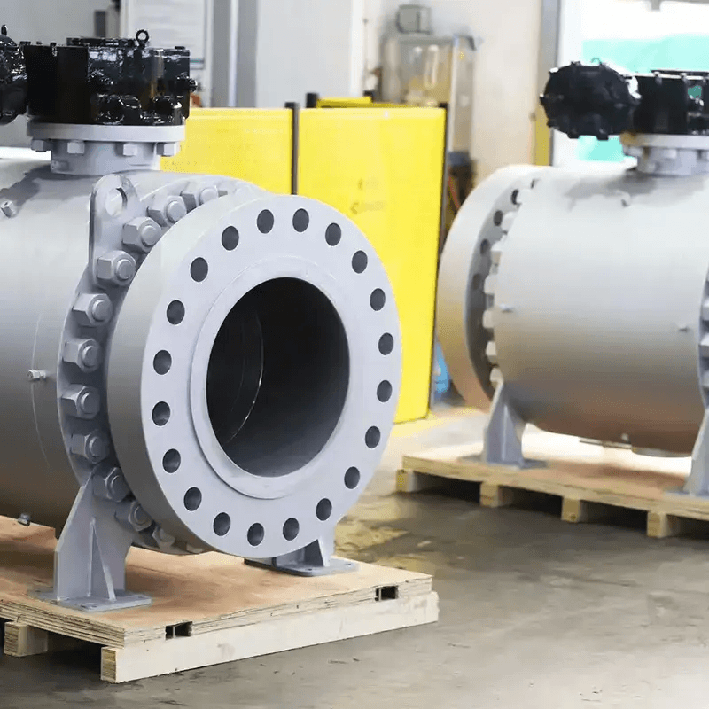 API 6D Trunnion Mounted Ball Valve