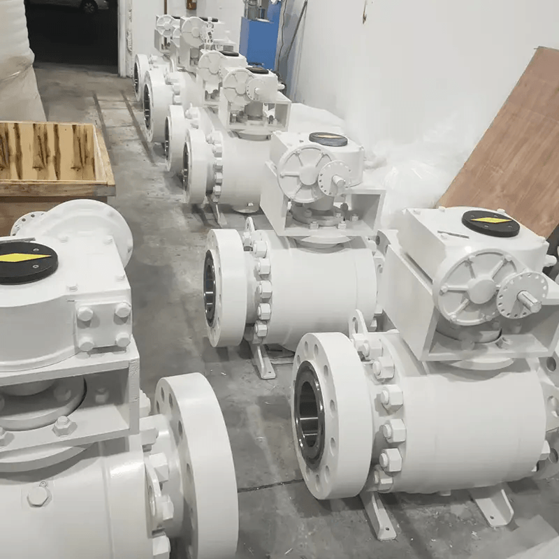 High Pressure Trunnion Mounted Ball Valve